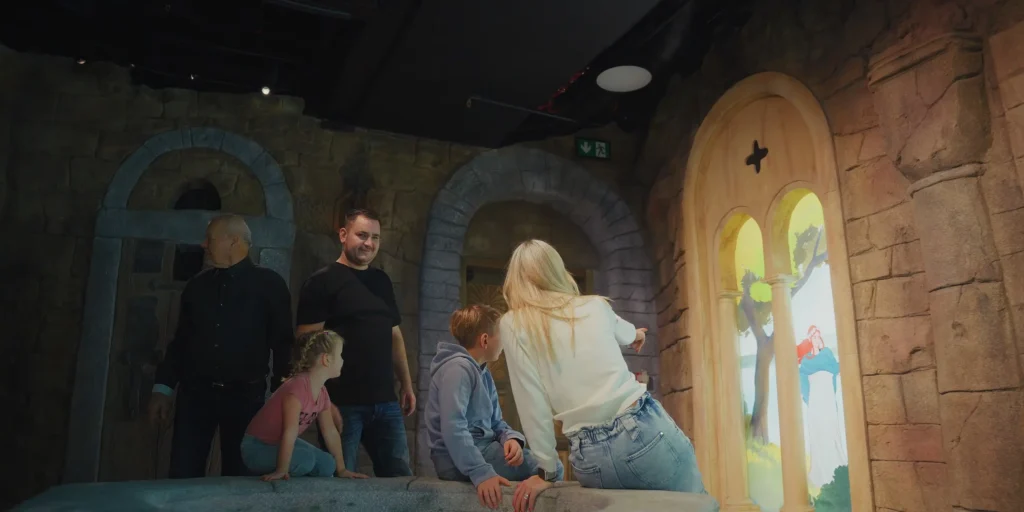 Druhá místnost v Back in Time Prague - Počátky Prahy