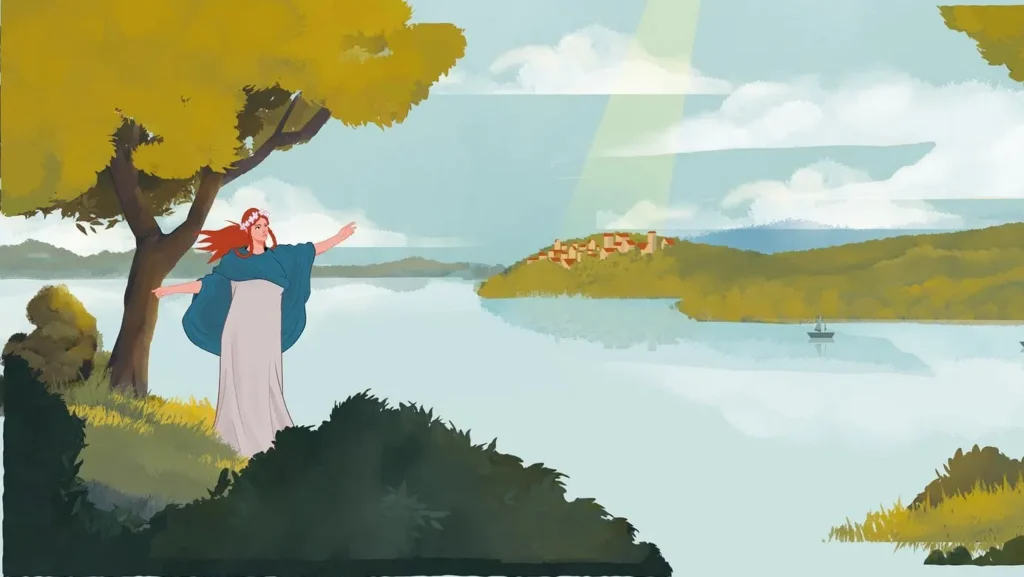 Libuše prorokuje budoucnost města Prahy