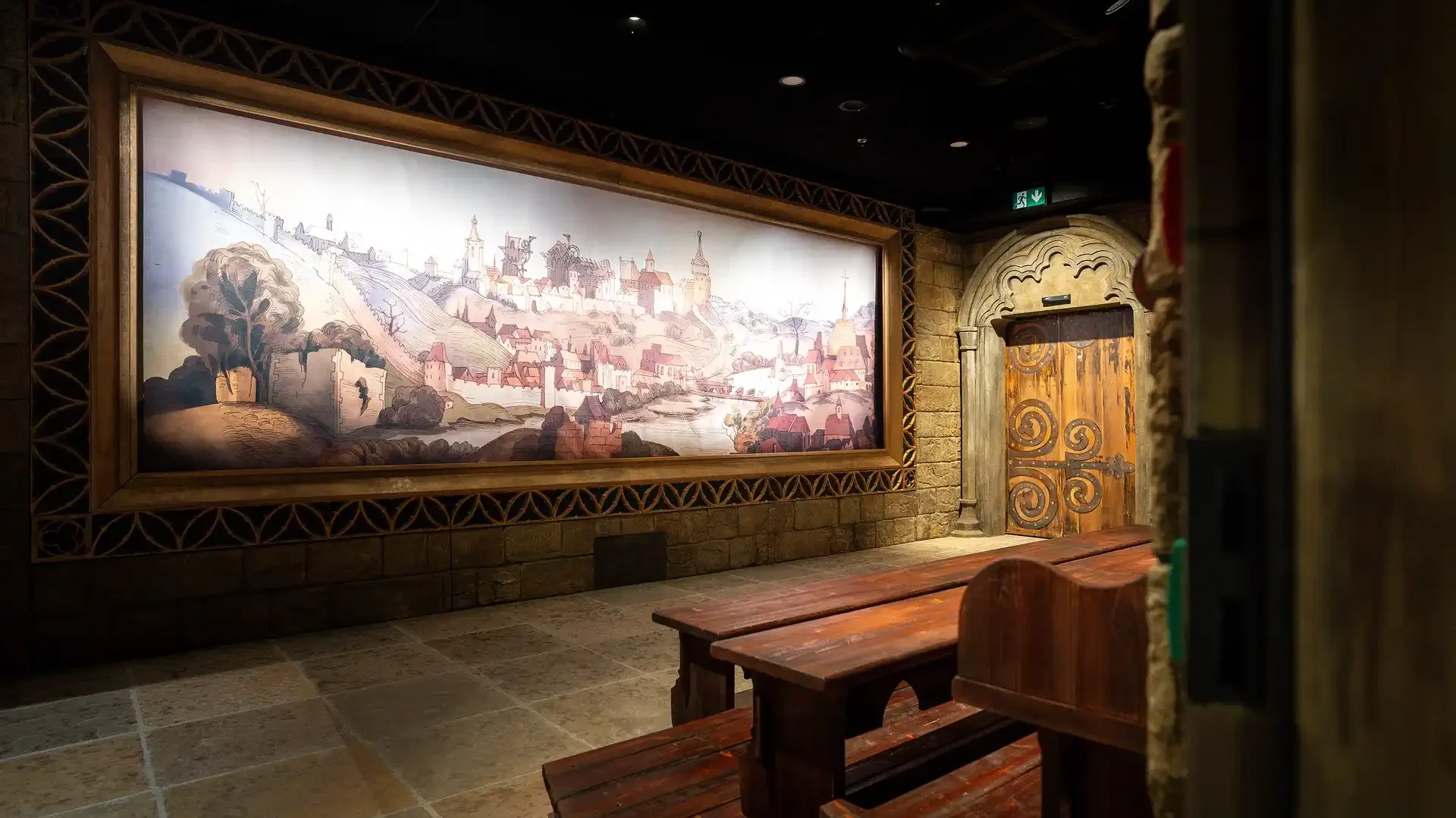 Opona v místnosti č. 4